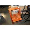 Image 1 : WOOD FOLDING CHAIR