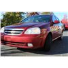 Image 1 : 2005 CHEVROLET OPTRA FOUR DOOR AUTOMATIC 286000KM