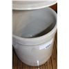 Image 2 : NUMBER THREE MEDALTA CROCK WITH LID