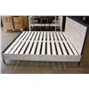 Image 4 : AS NEW KINGSIZE INDUSTRIAL MODERN PLATFORM HOME ELEGANCE BEDFRAM RETAIL $1899