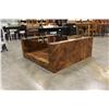 Image 2 : MODERN SHADOW BOX STYLE COFFEE TABLE