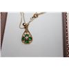 Image 2 : GOLD FILLED WITH STONES NECKLACE AND OPAL NECKLACE