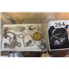 Image 1 : STERLING BANGLE AND VENETIAN GLASS HEART PENDANT AND BRACELETS