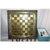 Image 1 : EMBOSSED CHESSBOARD AND PIECES