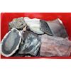 Image 1 : BOX OF SEMI PRECIOUS STONES