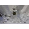 Image 1 : PINWHEEL CRYSTAL DECANTER AND GLASSES