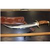 Image 2 : WALKING CANE AND EASTERN KNIFE IN SHEATH