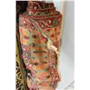 Image 1 : NEW 100% WOOL, HAND KNOTTED NAHVAN , RED, BLACK, ORANGE AREA CARPET, SIZE 3.5 X 1.5 METERS. 45-50 KN