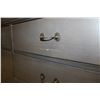 Image 3 : NEW HOME ELEGANCE GREY MODERN 6 DRAWER DRESSER, MINOR SHIPPING DAMAGE TO TOP RIGHT DRAWER, RETAIL $7