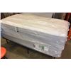 Image 1 : NEW SINGLE SIZE BEAUTY REST BELLINI COMFORT TOP FIRM MATTRESS BOXSPRING AND ROLLER FRAME RETAIL $899
