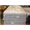 Image 2 : NEW SINGLE SIZE BEAUTY REST BELLINI COMFORT TOP FIRM MATTRESS BOXSPRING AND ROLLER FRAME RETAIL $899