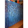 Image 2 : 3 PIECE ABSTRACT OIL PAINTING ON CANVAS