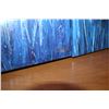 Image 3 : 3 PIECE ABSTRACT OIL PAINTING ON CANVAS