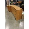 Image 2 : MAPLE SIX DRAWER DRESSER AND NIGHTSTAND