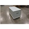 Image 2 : PAINTED STORAGE TRUNK ON WHEELS