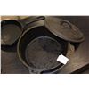 Image 2 : CAST IRON FRY PAN AND POT