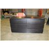Image 1 : DARK ESPRESSO FINISH 6 DRAWER DRESSER