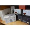 Image 2 : SHELF LOT OF BOXED WINE GLASSES