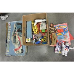 VINTAGE TOYS AND GI JOE AND MODEL CAR