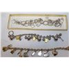 Image 1 : THREE CHARM BRACELETS