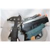 Image 2 : SMALL TOTE OF BB GUNS AND SMALL HATCHETS