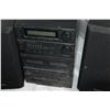 Image 2 : PANASONIC STEREO AND HAMPER OF DVDS