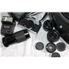 Image 3 : CANON FTB CAMERA WITH LENSES AND ACCESSORIES IN BAG