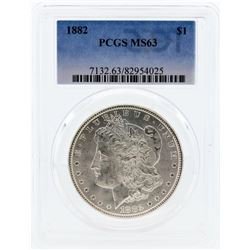 1882 PCGS MS63 Morgan Silver Dollar