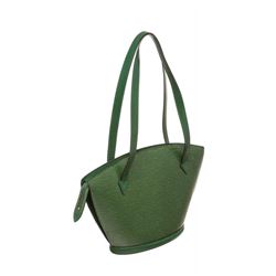 Louis Vuitton Green Epi Leather St Jacques GM Shoulder Bag