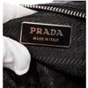 Image 7 : Prada Black Nylon Leather Trim Double Handle Tote Bag