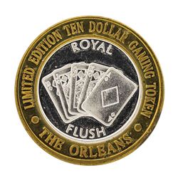 .999 Silver The Orleans Hotel & Casino Las Vegas, NV $10 Limited Edition Gaming