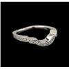 Image 1 : 0.40 ctw Diamond Ring - 14KT White Gold