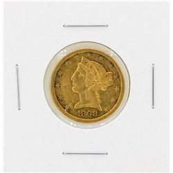 1898S $5 Liberty Head Gold Coin