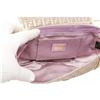 Image 6 : Fendi Metallic Gold Purple Fabric Leather Borsa Compilatior Shoulder Bag