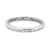 Image 1 : 1.00 ctw Diamond Eternity Ring - Platinum