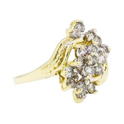 0.75 ctw Diamond Ring - 14KT Yellow Gold