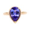 Image 2 : 2.77 ctw Tanzanite Ring - 14KT Rose Gold