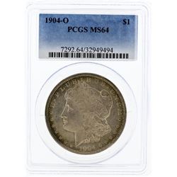 1904-O PCGS MS64 Morgan Silver Dollar