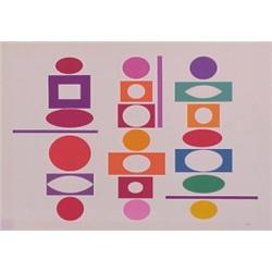 Yaacov Agam (b. 1928) Israeli, DOUBLE METAMORPHISIS, screenprint, signed in pencil, from the nu...