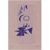 Image 1 : Georges Braque (1882-1963) French, LE TIRE A L'ARC (V.153), 1960, color etching, signed in penc...
