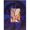 Image 1 : Sandro Chia (b. 1946) Italian, FACE, BLUE SURROUND, color lithograph, signed in pencil, numbere...