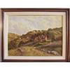 Image 1 : Fiora Cozzi (20th Century) American, COUNTRY SIDE, oil painting on canvas, 30 x 40", signed low...