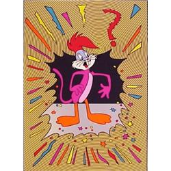 Ronnie Cutrone (b. 1948) American, IDENTITY CRISIS, 1989, color screenprint, signed in pencil,...