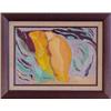 Image 1 : Anya Fisher (1905-1992) American, UNTITLED, oil painting on canvas, 10 x 14", signed lower left...