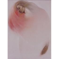 Ozz Franca (b. 1949) Brazil, INDIAN WOMAN, 1985, oil painting on canvas, 39 1/2 x 29 1/2", sign...