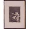 Image 1 : Francisco Goya (1746-1828) Spanish, MALA NOCHE from Los Caprichos, plate 36, etching, image 7 1...
