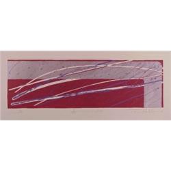 Tom Holland (b. 1936) American, SACTO, 1971, color lithograph, signed in pencil, from the numbe...