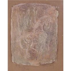 LeBaDang (b. 1922) Vietnamese/French, HORSE, 1967, acrylic painting on handmade paper, signed a...