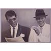 Image 1 : Macchio (20th Century) American, DEAN MARTIN & FRANK SINATRA, screenprint on canvas, signed, th...