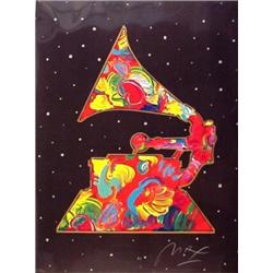 Peter Max (b. 1937) German/American, GRAMMY, color screenprint, signed in pencil, numbered edit...